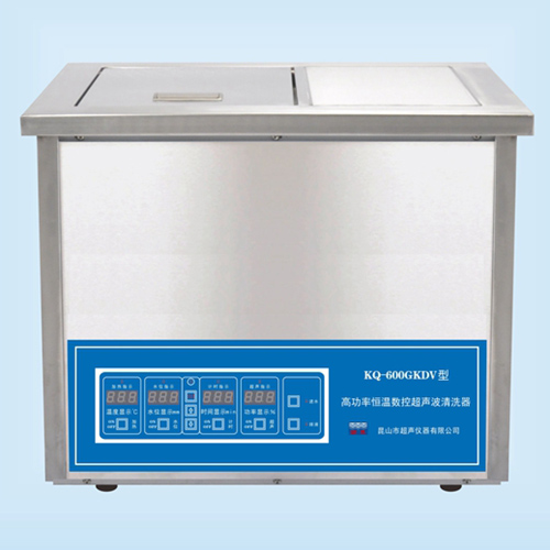 昆山舒美台式高功率恒温数控超声波清洗器超声波清洗机KQ-600GKDV