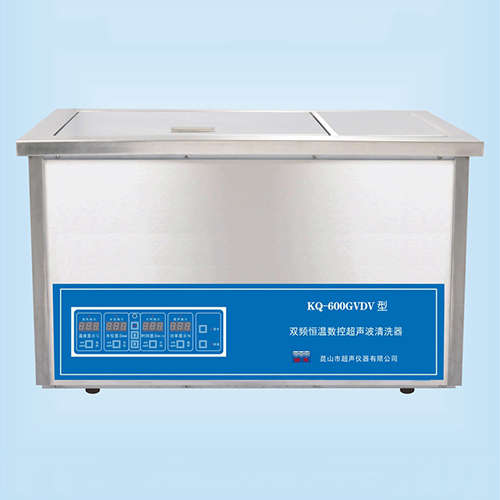 昆山舒美台式双频恒温数控超声波清洗器超声波清洗机KQ-600GVDV