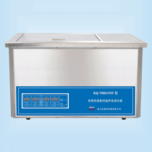 昆山舒美台式双频恒温数控超声波清洗器超声波清洗机KQ-700GVDV